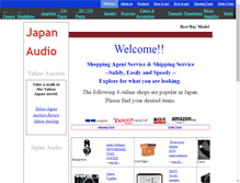 Tablet Screenshot of japanaudio.jp